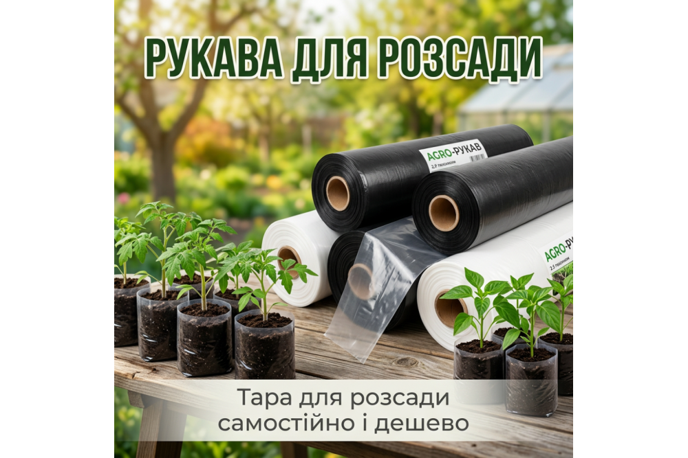 Рукава для розсади