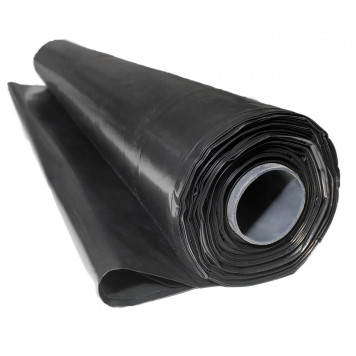 Плівка 170 мкм (3×50 м) будівельна поліетиленова чорна