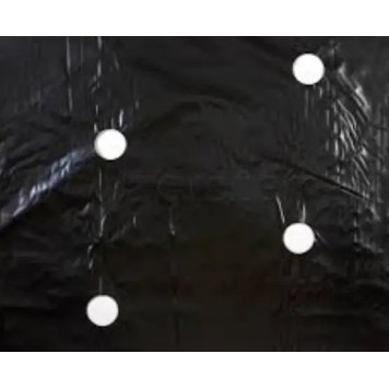 Плівка чорна перфорована 30 мкм (1.2м × 1000м) для мульчування-1