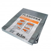 Тент 160 г/м² 4×5 м тарпауліновий «PLANDEKA»