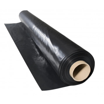 Чорна плівка в рулоні 40 мкм (1.2м × 500м) для мульчування ґрунту-4