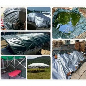 Тент тарпауліновий 210 г/м² 3x4 м "PLANDEKA" – надійний захист від вітру-4