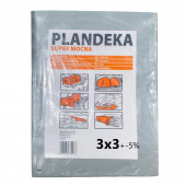 Тент 160 г/м² 3×3 м тарпауліновий «PLANDEKA»