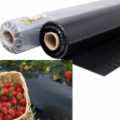 Чорна плівка в рулоні 30 мкм (0.7м × 1000м) для мульчування ґрунту