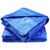 Тент 10×15 м Blue синій садовий і будівельний