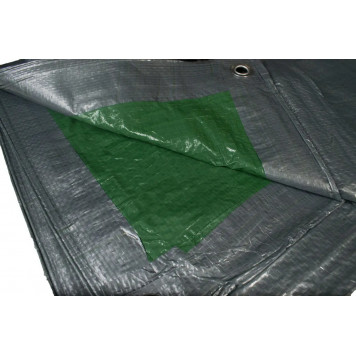 Тент 10x15 м Grey 100 г/м² — універсальний водостійкий тент від дощу та снігу-3