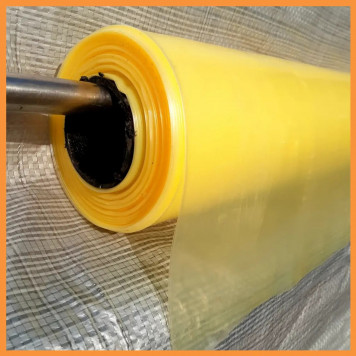 Жовта поліетиленова плівка 80 мкм 15*3х100 м з УФ стабілізатором (УФ 12 місяців)-3