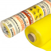 Жовта поліетиленова плівка 100 мкм 15*3х100 м