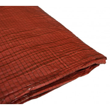 Тент 80 г/м² 5x6 м зелено-помаранчевий — універсальний водонепроникний тент від дощу та сонця-1