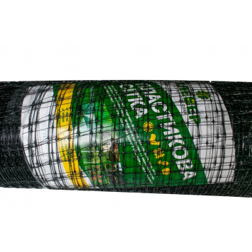 Сітка декоративна 30×35 мм 1.5×100 метрів — парканна пластикова для вольєрів, саду, ягідників-1