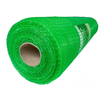 Сітка парканна зелена 12×14 мм 0.5×100 метрів — парканна пластикова для вольєрів, саду, ягідників-3