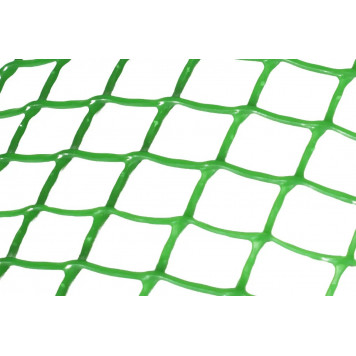 Сітка 20*20 1х20 м пластикова (зелена) квадрат із запаяним краєм-4
