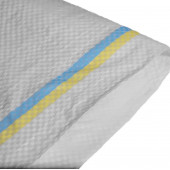 Мішок поліпропіленовий 105×55 см жовто-блактитна смуга