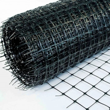 Сітка декоративна 30×35 мм 1.5×100 метрів — парканна пластикова для вольєрів, саду, ягідників