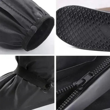 Силіконові бахіли-чоботи водонепроникні  L (41-43)-1