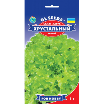 Салат латук "Кришталевий" ранньостиглий 1г.