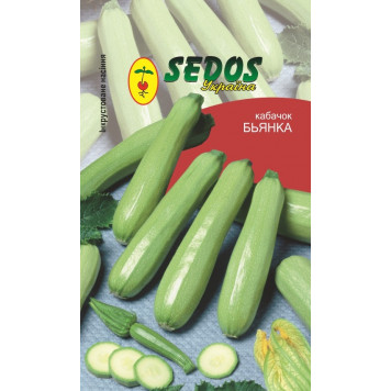 Кабачок кущовий "Б"янка" 2,5гр.