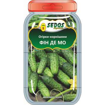 Насіння огірка корнішон "Фін Де Мо"  35шт.