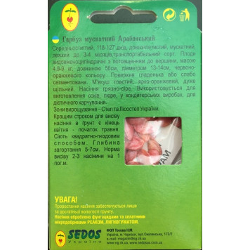 Оброблене насіння гарбуза "Арабатський"-1