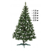 Ялинка штучна «Королева» з білими кінчиками