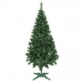 Штучна новорічна зелена ялинка 1,5 м на підставці – красива та доступна прикраса