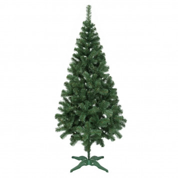 Штучна зелена ялинка висотою 1 метр – недорога новорічна прикраса для вашого дому-1