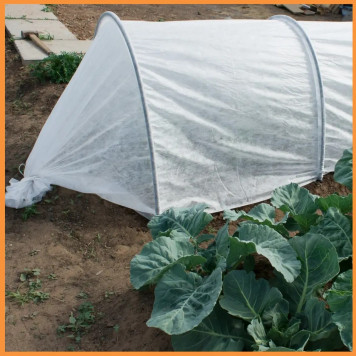 Агроволокно біле 23 г/м², 10,5х50 м (Чехія), укривний матеріал з УФ-2